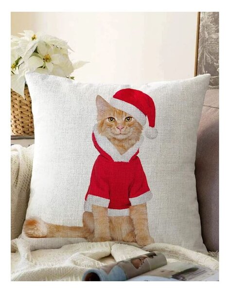 Poszewka na poduszkę ze świątecznym motywem 43x43 cm – Mila Home