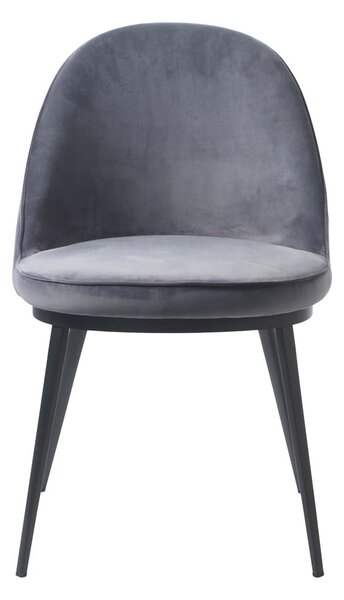 Szare krzesło Gain – Unique Furniture