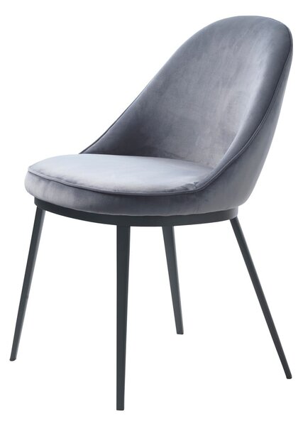 Szare krzesło Gain – Unique Furniture
