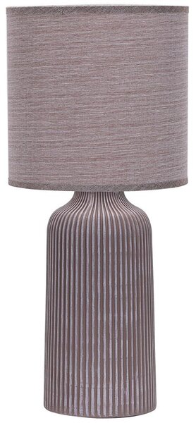 ONLI ONLI - Lampa stołowa SHELLY 1xE27/22W/230V brązowa 45 cm OL0213