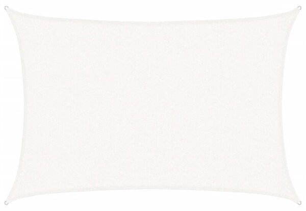 Żagiel przeciwsłoneczny, 160 g/m², biały, 2,5x3,5 m, hdpe
