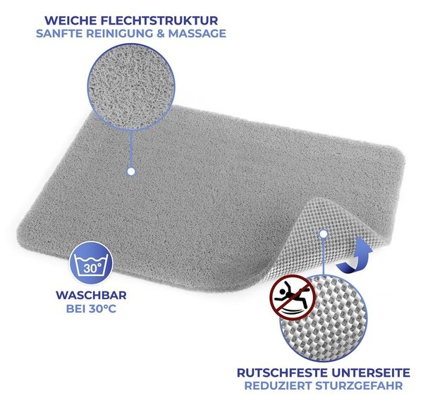 Mata antypoślizgowa pod prysznic 60x40 cm – Maximex