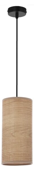 Jasnobrązowa lampa wisząca ø 12 cm Ballo – Candellux Lighting