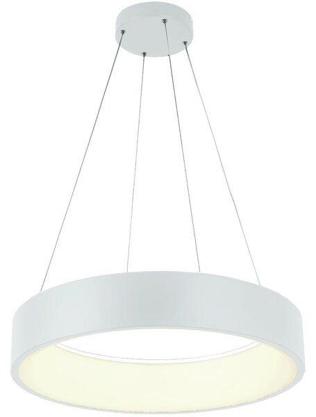 Eurolamp LED Żyrandol na lince LED/30W/230V 4000K śr. 45 cm biały EU0020