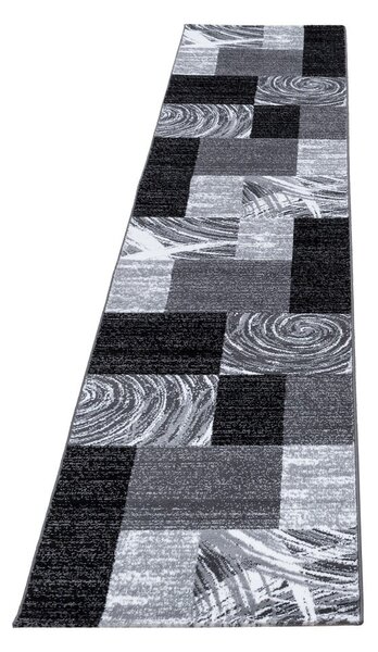 Ciemnoszary chodnik 80x300 cm Parma – Ayyildiz Carpets