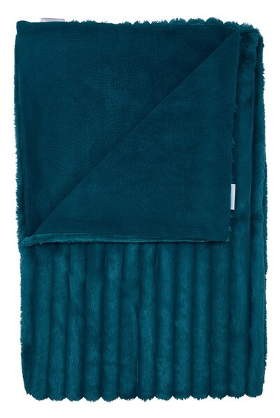 Koc z mikropluszu 130x170 cm Cosy Ribbed – Catherine Lansfield