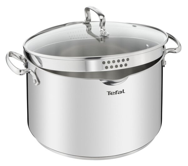 Garnek ze stali nierdzewnej odpowiedni na indukcję 10 l Duetto+ – Tefal
