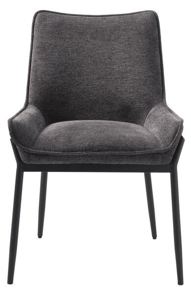 Ciemnoszare krzesło Calgary – Unique Furniture