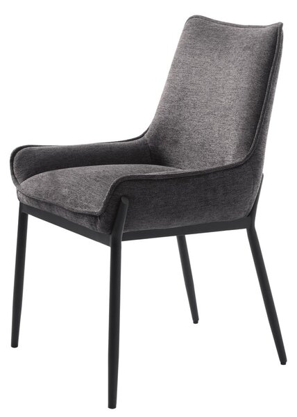 Ciemnoszare krzesło Calgary – Unique Furniture