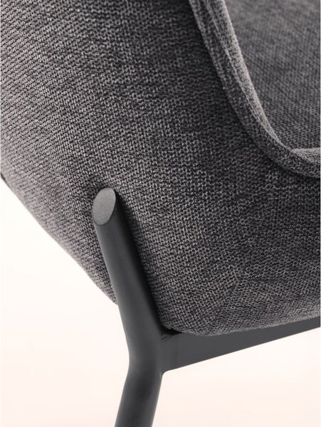 Ciemnoszare krzesło Calgary – Unique Furniture