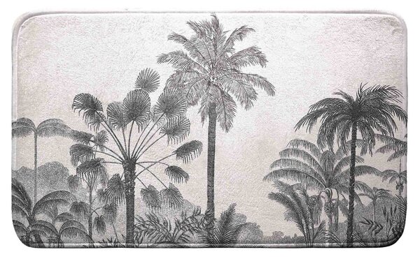 Czarno-beżowy dywanik łazienkowy 45x75 cm Cocoty – douceur d'intérieur