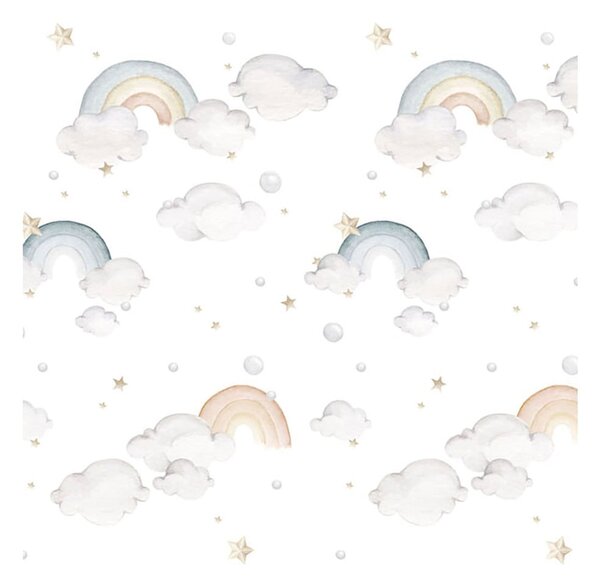 Tapeta dziecięca z włókniny 50 cm x 280 cm Rainbow – Dekornik