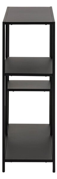 Czarny metalowy regał 80x86 cm Newcastle – Actona