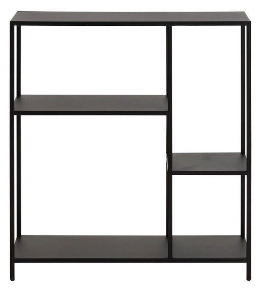 Czarny metalowy regał 80x86 cm Newcastle – Actona