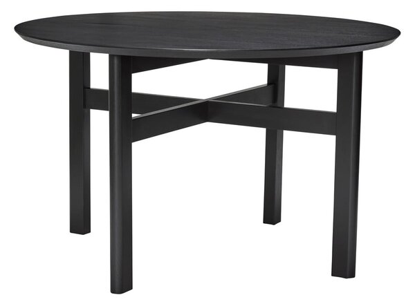 Czarny okrągły stół ø 120 cm Fjord – Hübsch