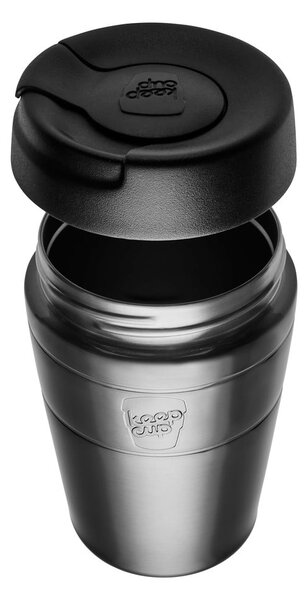 Czarny kubek termiczny 454 ml Helix Thermal Black L – KeepCup