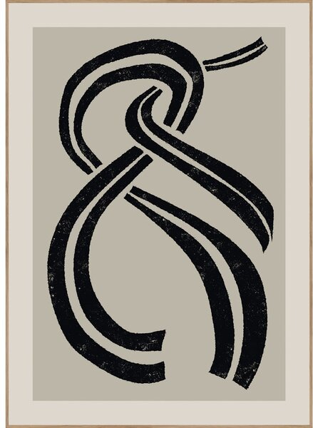 Obraz 70x100 cm Two Cords – Malerifabrikken