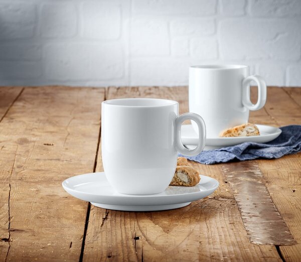 Białe porcelanowe filiżanki do cappuccino zestaw 2 szt. 170 ml Barista – WMF