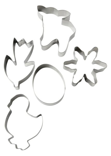 Zestaw 5 wielkanocnych foremek do wykrawania Zenker Spring