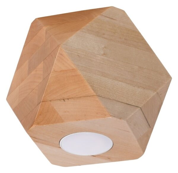 Lampa punktowa w naturalnym kolorze 12x12 cm Vige – Sollux