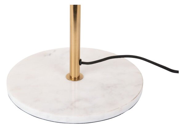 Lampa stojąca w kolorze złota z metalowym kloszem (wysokość 154 cm) Waved – Leitmotiv