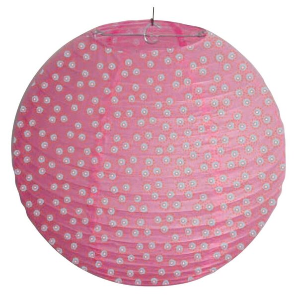 Różowy klosz do lampy dziecięcej ø 35 cm – Candellux Lighting