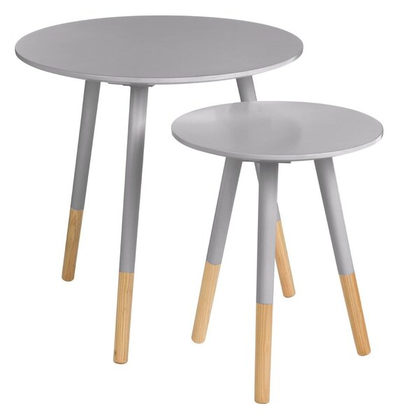 Okrągłe stoliki zestaw 2 szt. ø 48 cm Viborg – Premier Housewares