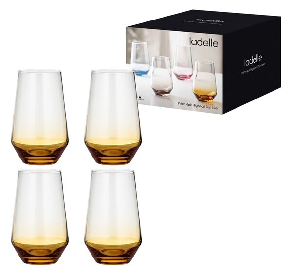 Szklanki do koktajli zestaw 4 szt. 400 ml Prism – Ladelle