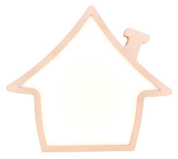 Różowa lampka dziecięca House – Candellux Lighting