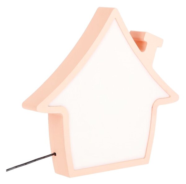Różowa lampka dziecięca House – Candellux Lighting