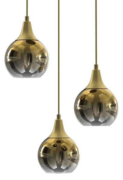 Lampa złota wisząca glamour Z8-D60