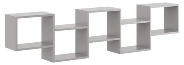 Szara minimalistyczna półka wisząca H9-W34