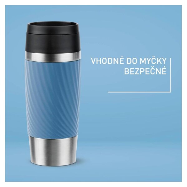 Jasnoniebieski kubek podróżny 360 ml – Tefal