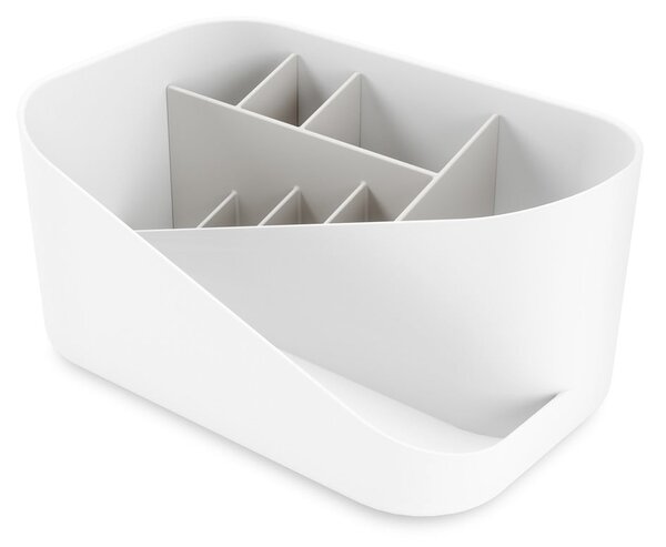 Biały plastikowy organizer łazienkowy na kosmetyki Glam – Umbra