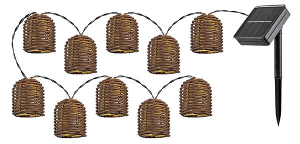 Rabalux Rabalux 77047 - LED Łańcuch solarny RUPIT 10xLED/0,6W/1,2V IP44 RL77047