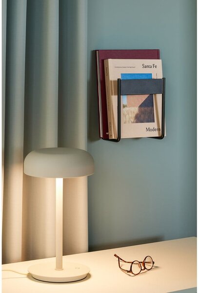 Kremowa lampa stołowa LED ze ściemniaczem (wysokość 37 cm) Velo – Hübsch