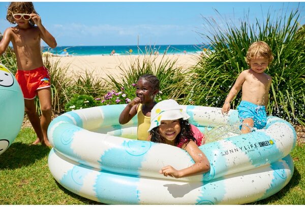Dmuchany basen Sunnylife Smiley, ø 165 cm