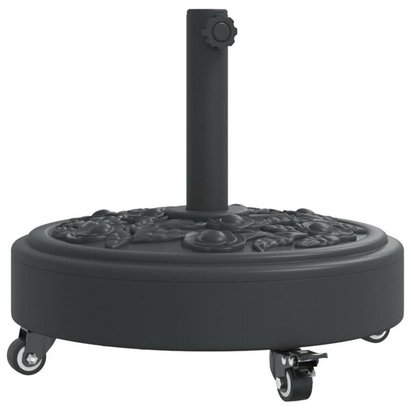 Podstawa do parasola, z kółkami, do słupków Ø38/48 mm, 27 kg