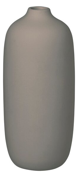 Szary ceramiczny wazon Blomus Ceola, wys. 18 cm