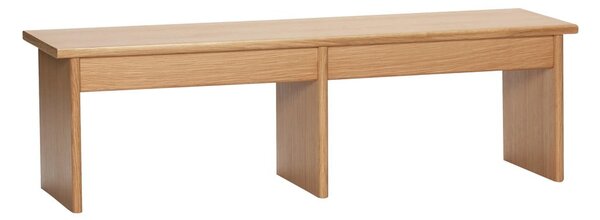 Szafka pod TV w dekorze dębu 99x30 cm Doppio – Hübsch