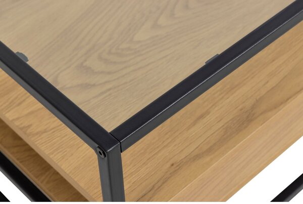 Stolik ze szklanym blatem 80x80 cm Randolf – Actona