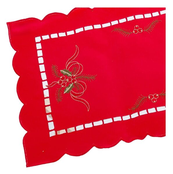 Bieżnik ze świątecznym motywem 32x85 cm – Casa Selección