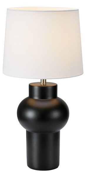 Biało-czarna lampa stołowa Shape – Markslöjd