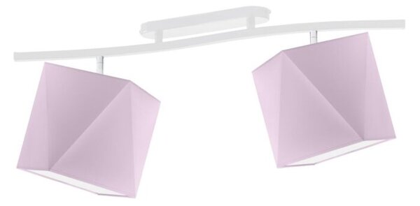 Lampa żyrandol plafon sufitowy z abażurami diament MICHELLE FALA P2