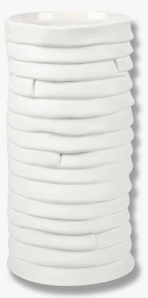 Biały porcelanowy wazon Ribbon – Mette Ditmer Denmark