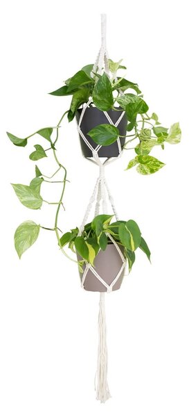 Tekstylny system do zawieszenia doniczki ø 10 cm (wysokość 120 cm) Macramé – Artevasi