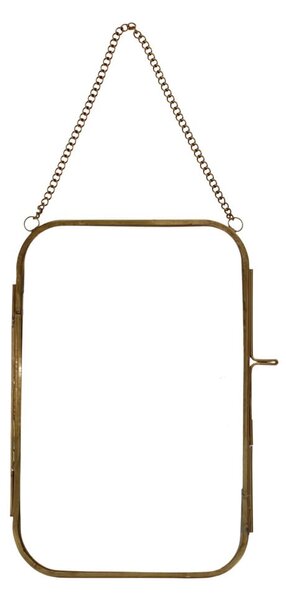 Metalowa ramka ścienna w kolorze złota 14x20 cm – Rex London