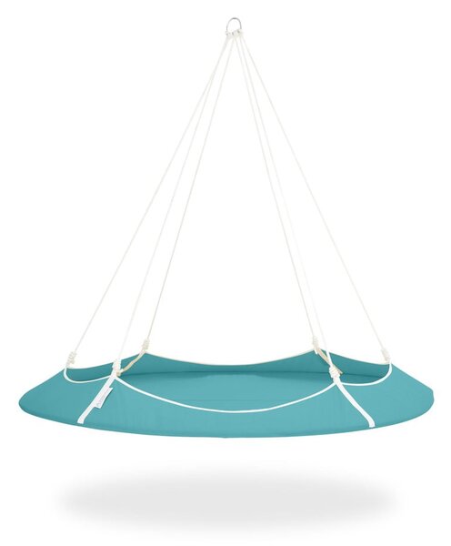 Niebieska huśtawka ogrodowa – Hangout Pod