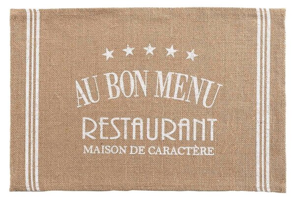 Mata stołowa z juty 30x45 cm Diner – douceur d'intérieur