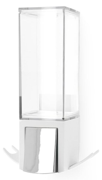 Biały naścienny dozownik do mydła 500 ml – Compactor